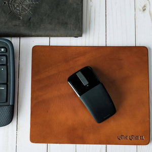 
                  
                    Load image into Gallery viewer, Leather Mouse Pad - Buck Brown
                  
                