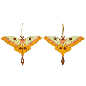 
                  
                    Load image into Gallery viewer, 70s Moth Earrings
                  
                
