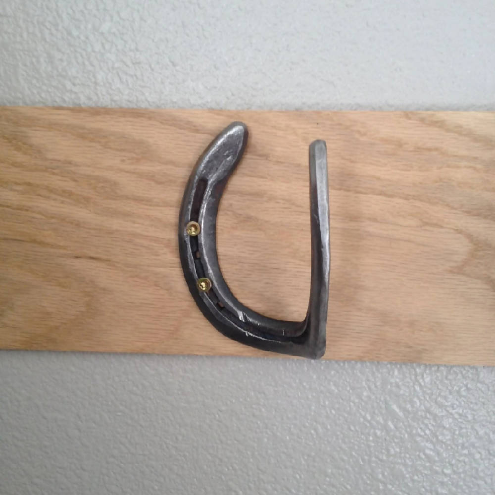 
                  
                    Load image into Gallery viewer, Rustic Horseshoe Hooks and Hangers - The Heritage Forge
                  
                