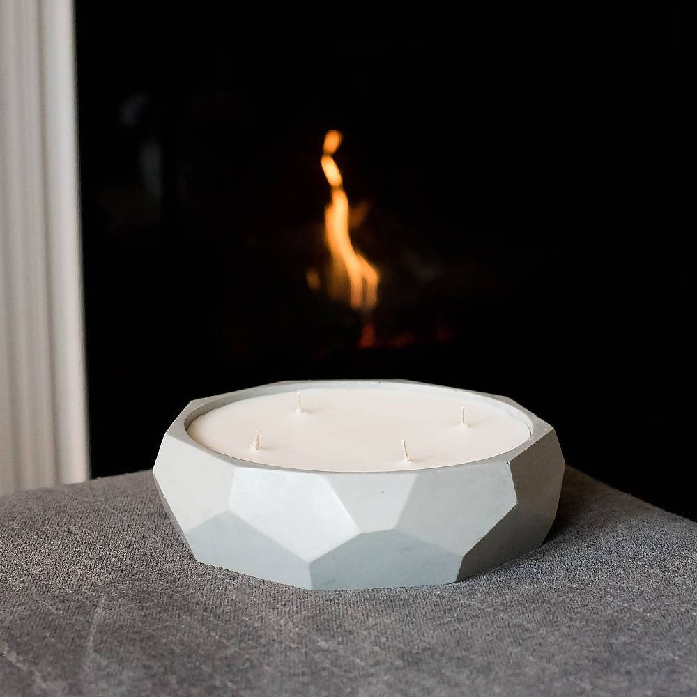 Geo Bowl Candle